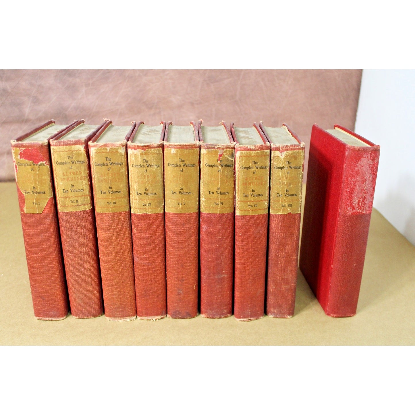 Books 1-8 and 10, The Complete Writings Of Alfred De Musset in Ten Volumes, 1907