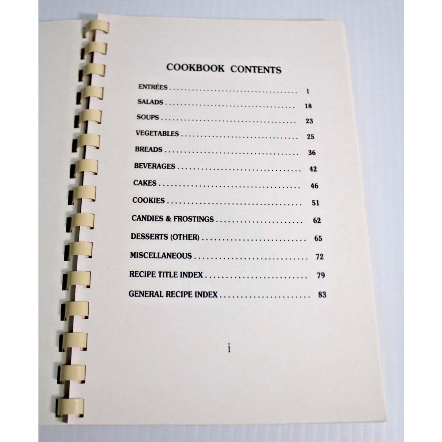 Vintage Westminster Seventh-Day Adventist Church Cook Book Vegetarian Recipes