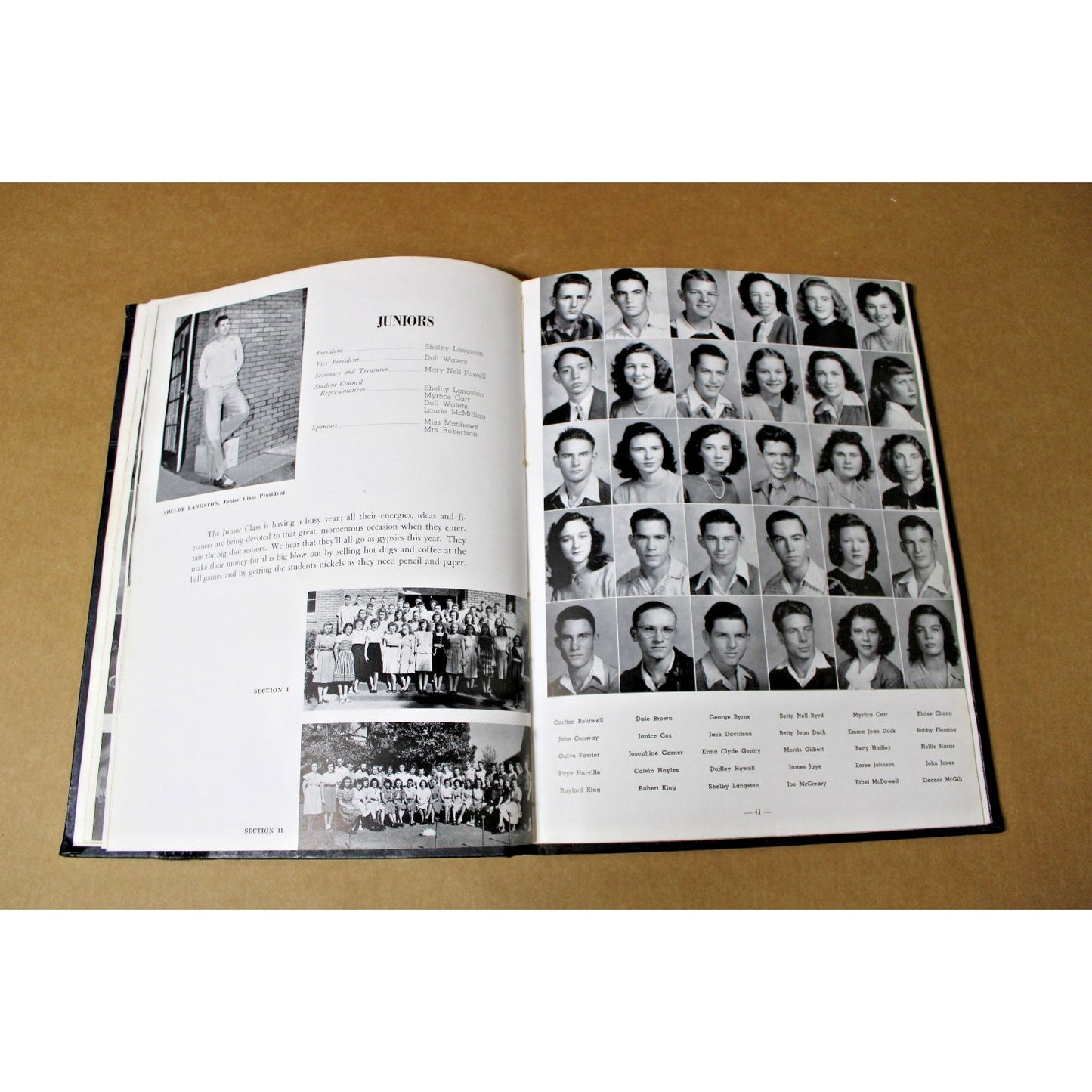 1948 Baldwin Co. High School Yearbook, Balcoala, Bay Minette, Alabama