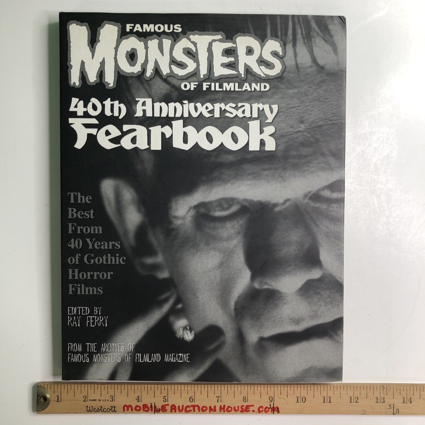 Signed By Author Famous Monsters of Filmland 40th Anniversary Fearbook 1998 1st