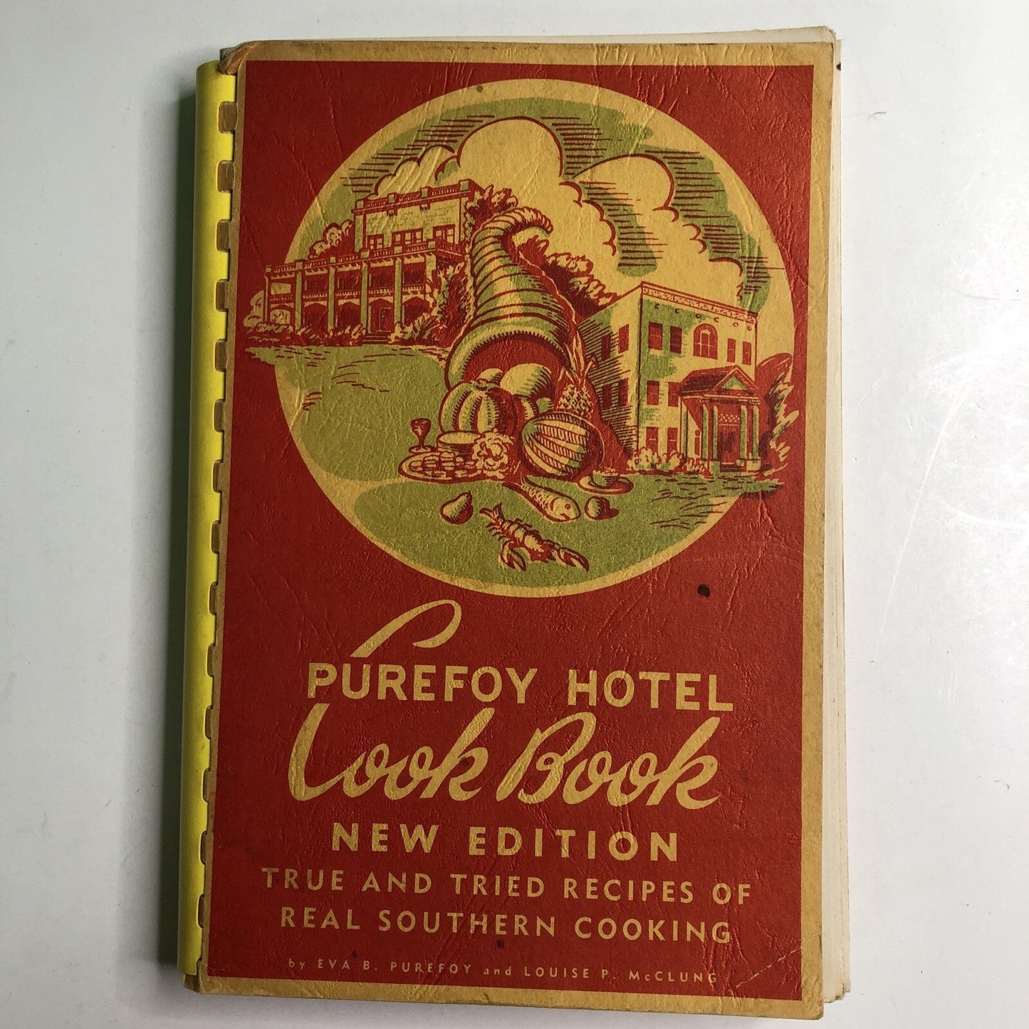 Purefoy Hotel Cook Book 1960 Talladega Alabama Southern Cooking Vintage AL