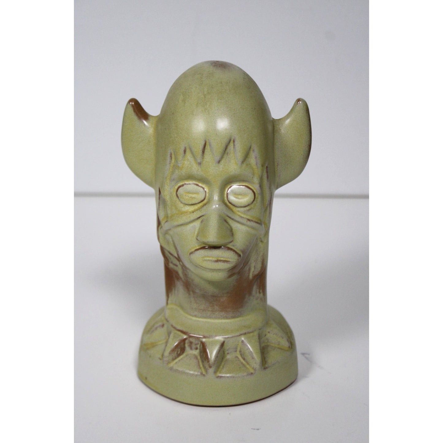 Vintage Frankoma Pottery Acee Blue Eagle Medicine Man Figurine c.1940s