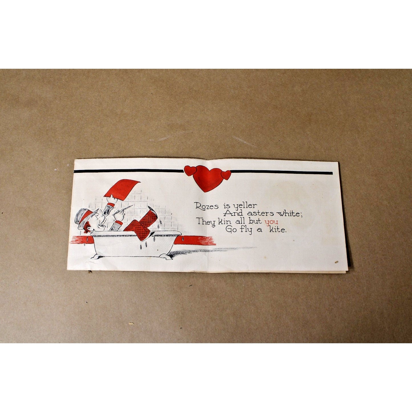 Vintage Valentine/ Paper/ Ephemera 1940s 1950s