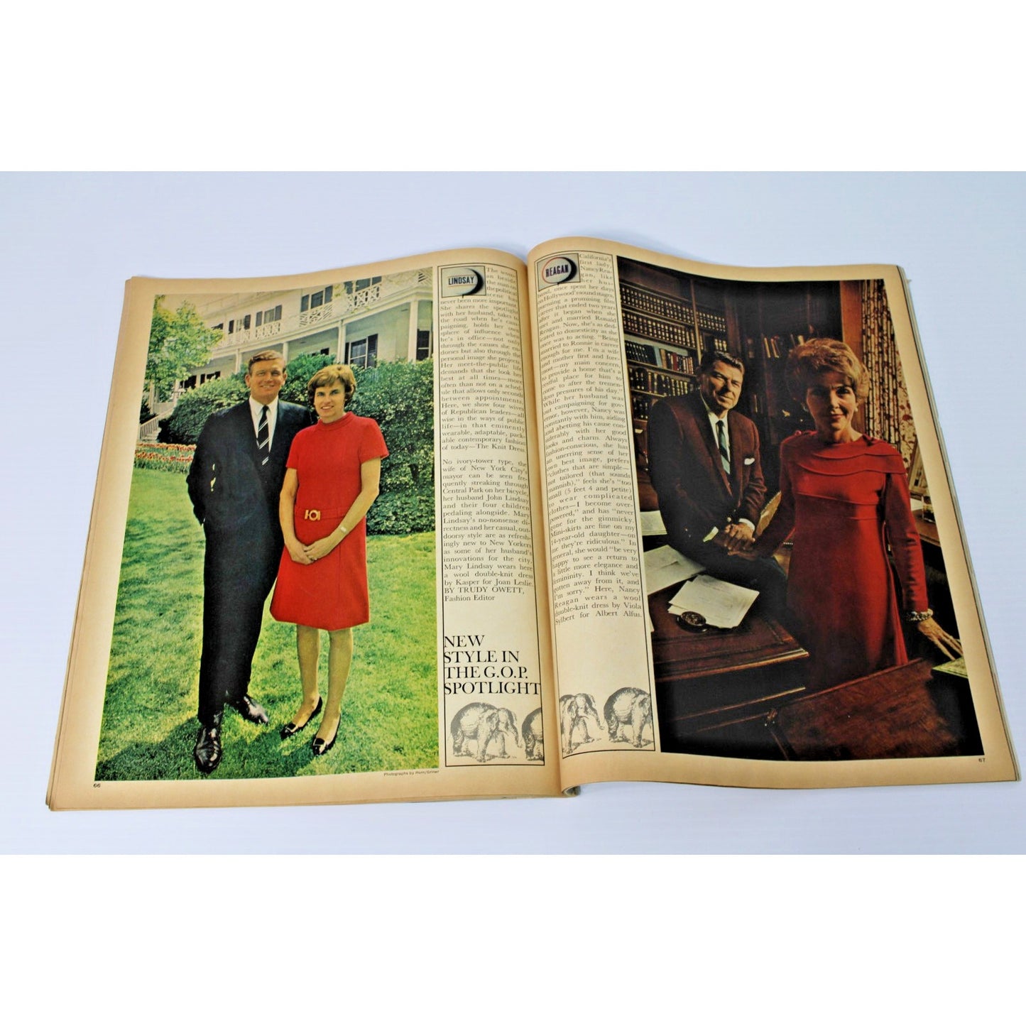1967 August Ladies' Home Journal Magazine- Judy Garland, Reagan, GOP feature