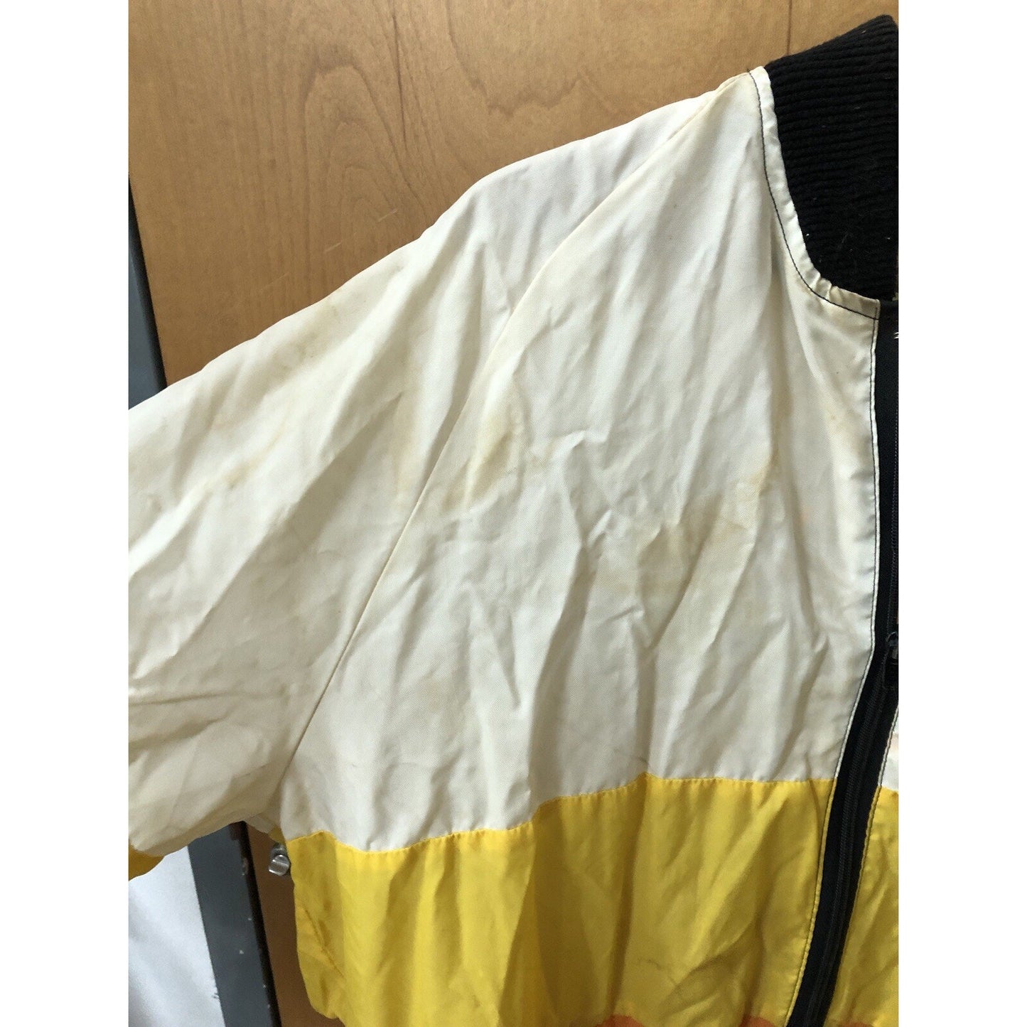Vintage SWINGSTER NYLON JACKET XLarge Y2K Zipper J4837 Imperfect