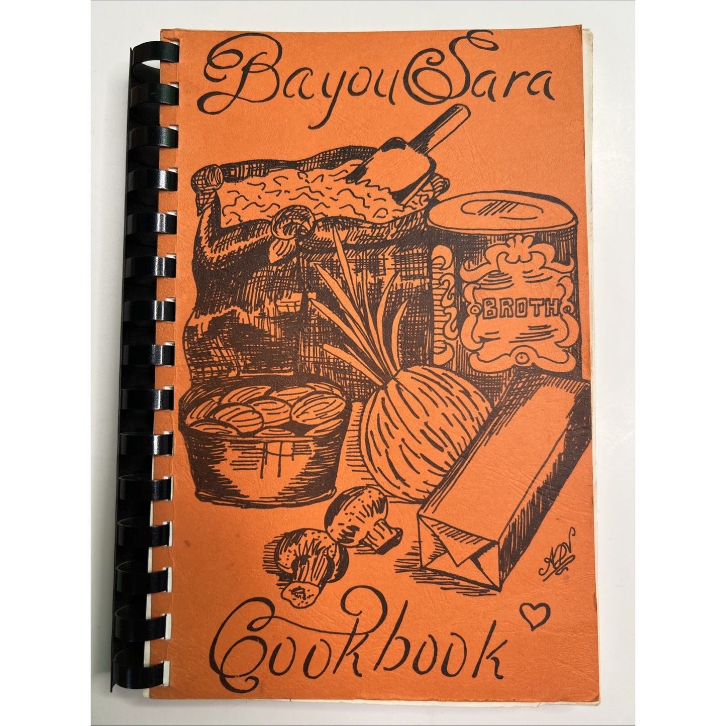 Bayou Sara Baptist Church Cookbook 1984 Saraland Alabama Recipes