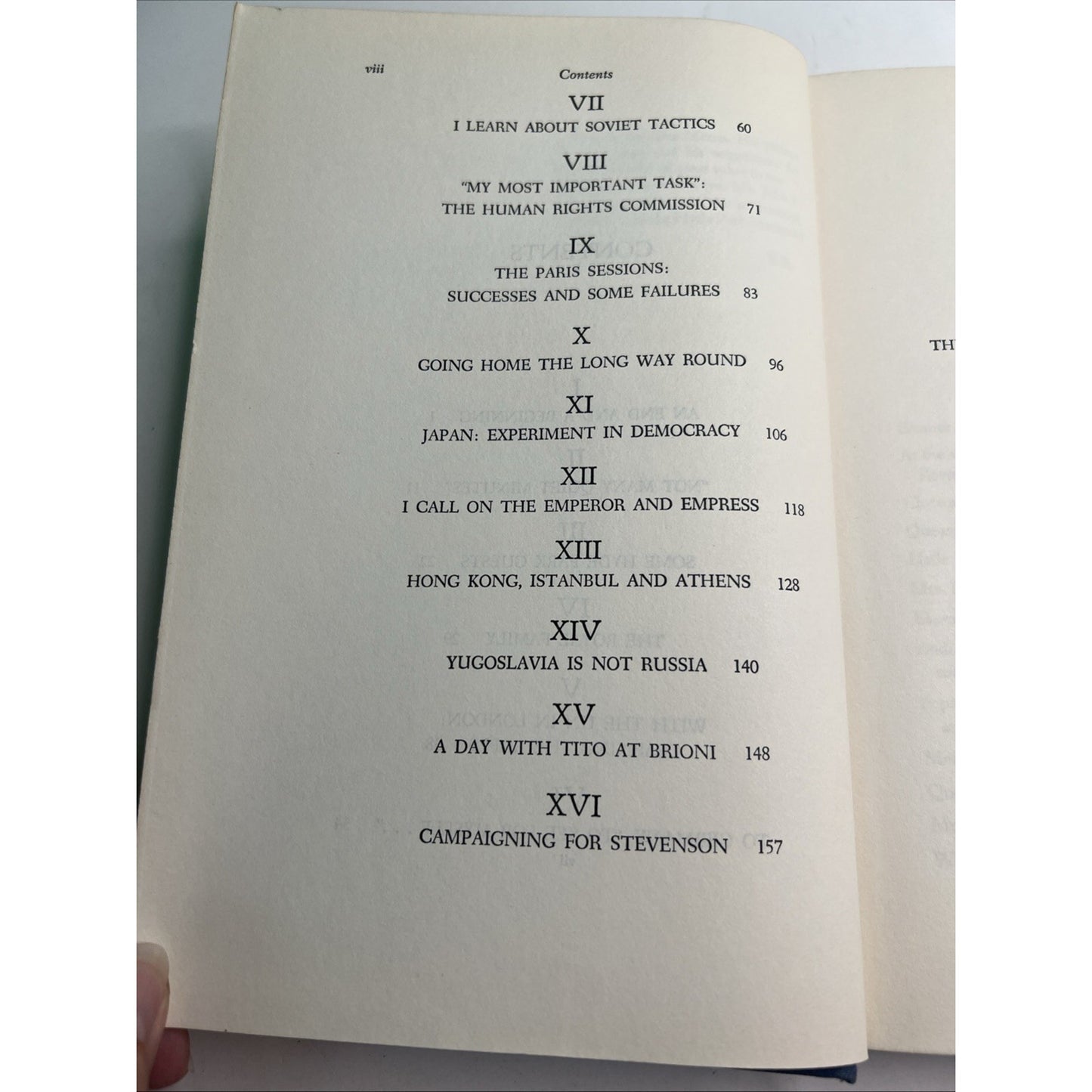 1st Edition Eleanor Roosevelt On My Own The Years Since 1958 HC DJ Illustrated