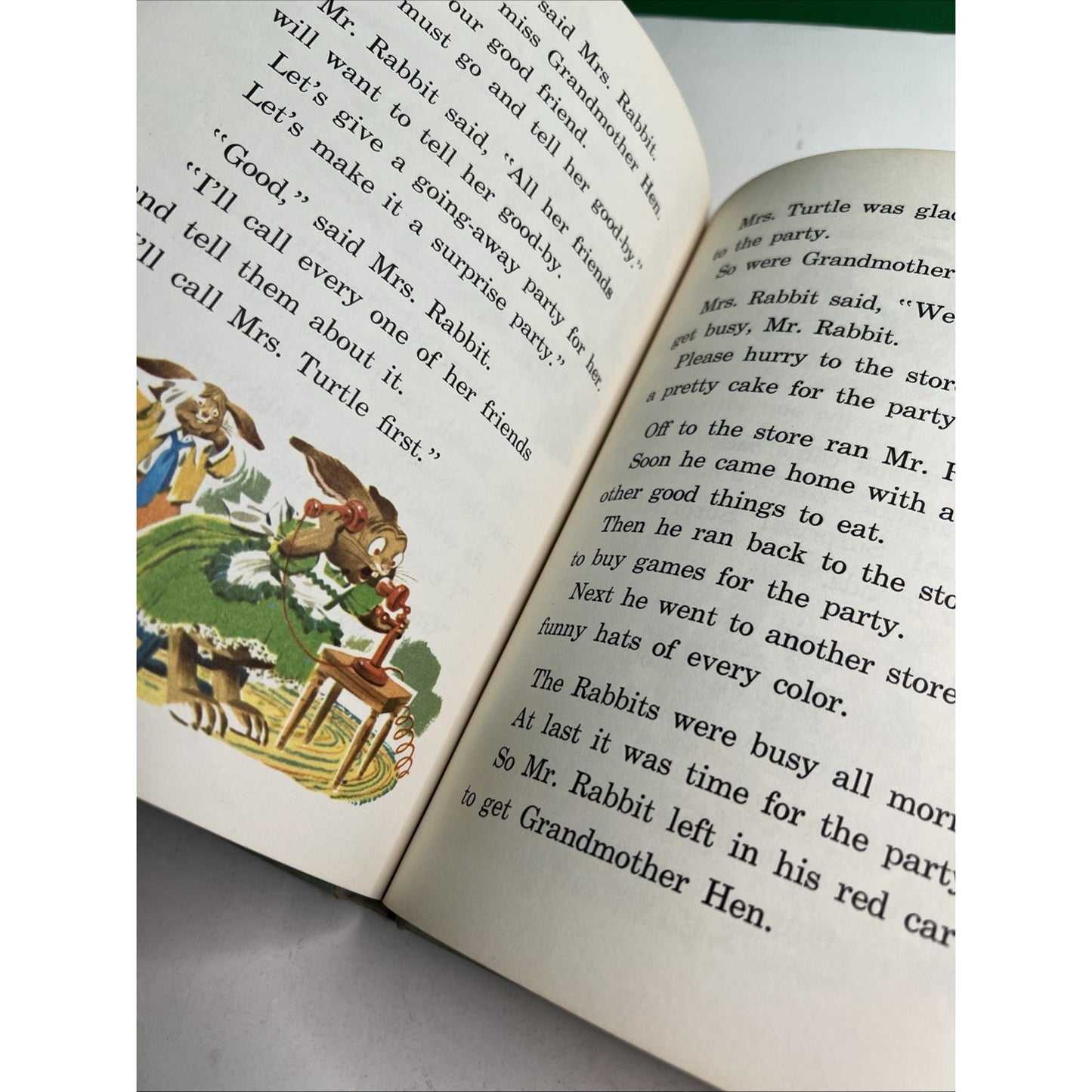 Vintage "More Fun With Our Friends" Hardbound Book By The New Basic Readers 1962
