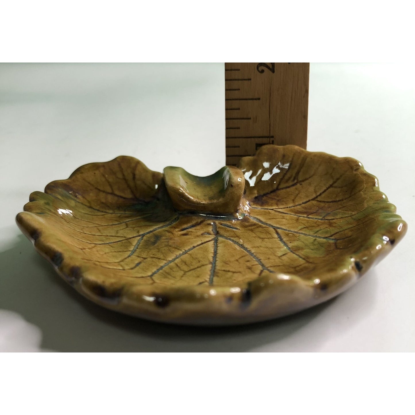 Rare Vintage Pinewood Pottery ASHTRAY TRINKET TRAY By EDITH HARWELL Fairhope AL