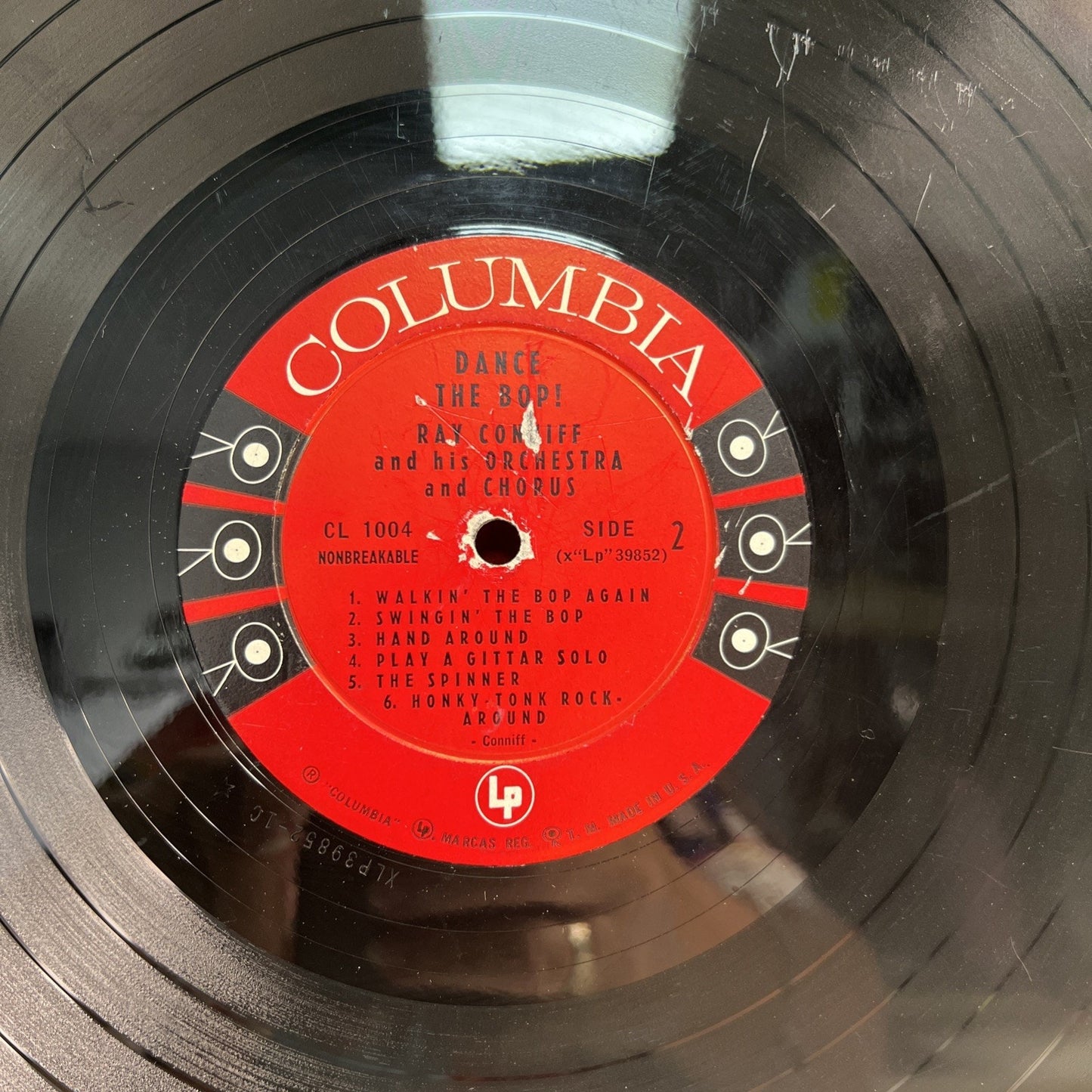 Ray Conniff Dance The Bop! LP (1957) Columbia CL 1004 Mono + Booklet "Cool Cat"