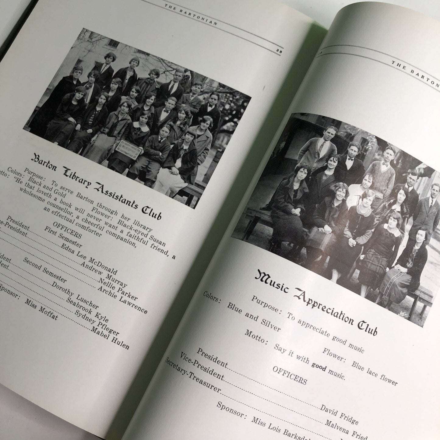 1925 BARTONIAN Yearbook Mobile High School Alabama Local History Barton Academy