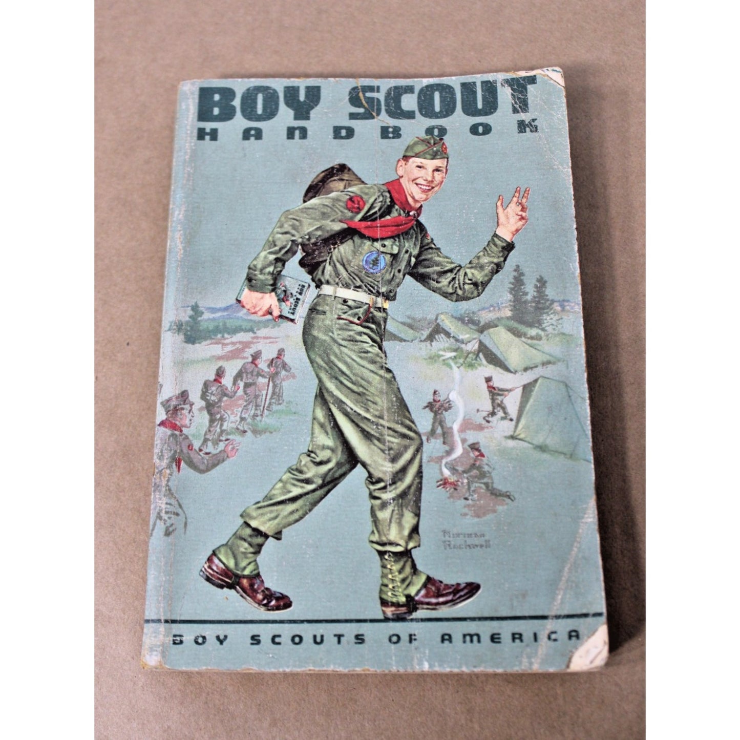 Vintage BSA The Boy Scout Handbook Paperback 6th Edition 4th Printing Sept 1962