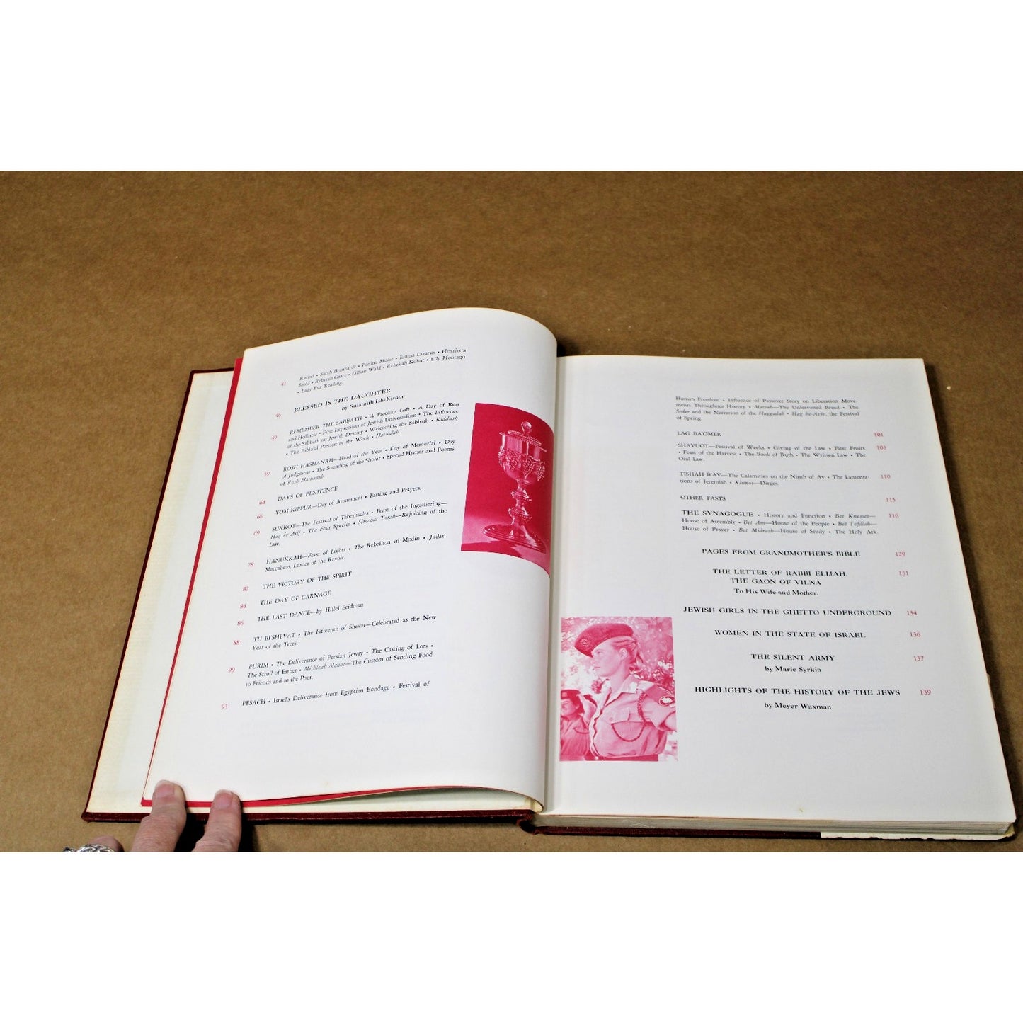 Blessed is the Daughter, Meyer Waxman 1968 4nd Print, Jewish Practice for Women