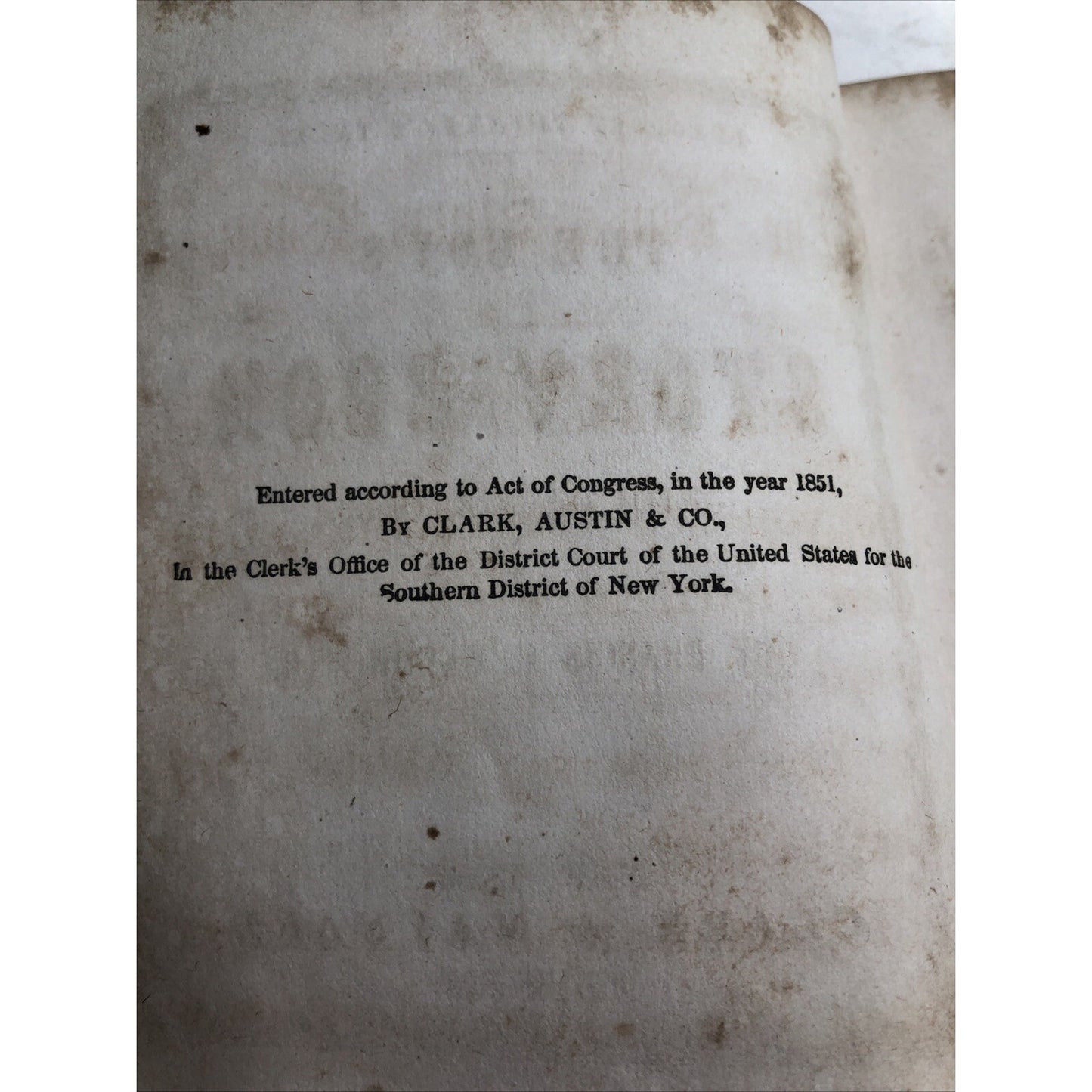 Antique BOY’S STORY BOOK by Francis C. Woodworth 1851 Theodore Thinker’s Tales