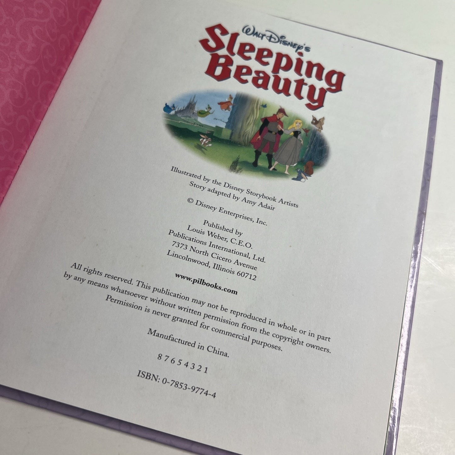 Sleeping Beauty Walt Disney's Adapted by Amy Adair