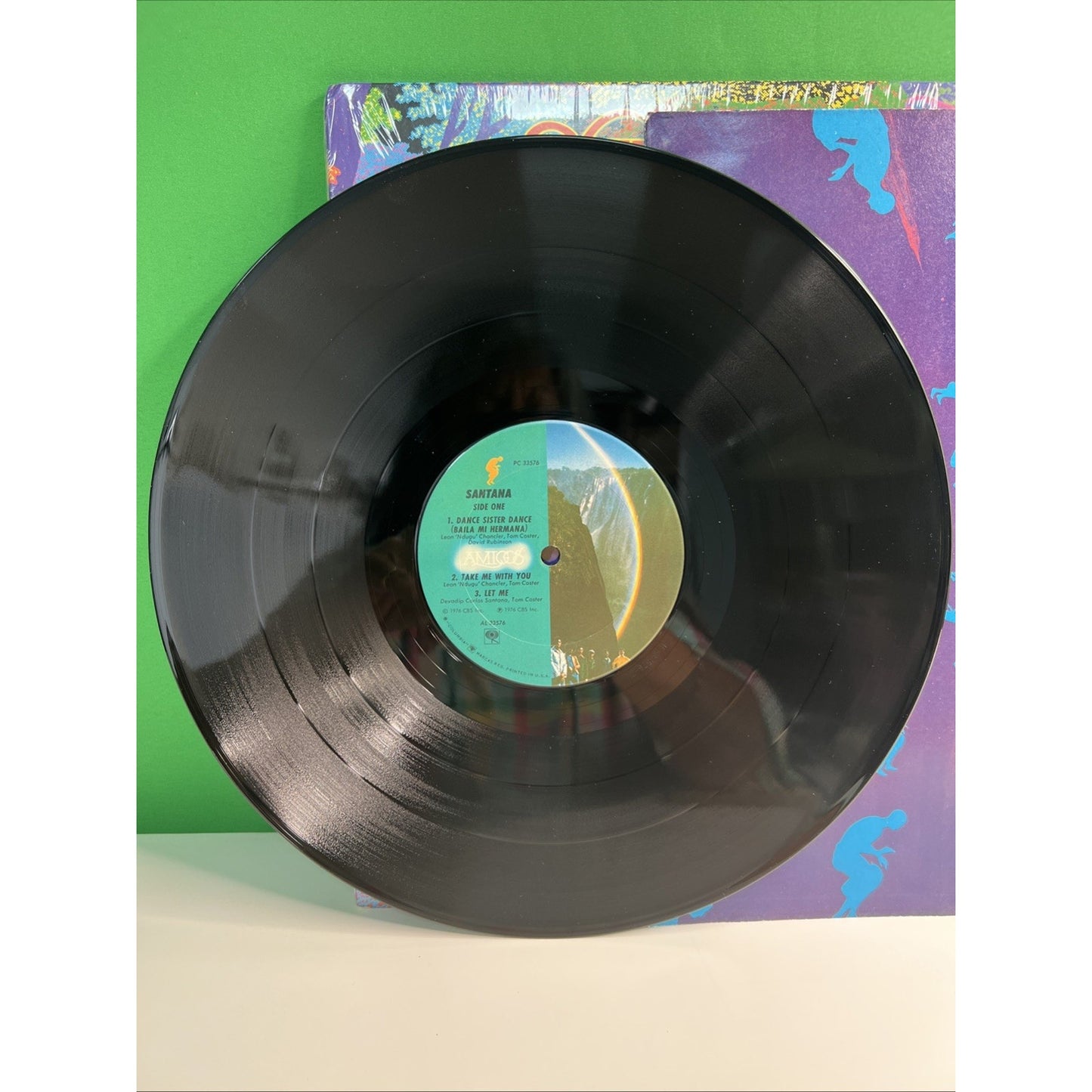 Santana "Amigos" LP Vinyl Record Gatefold Album 1976 CBS