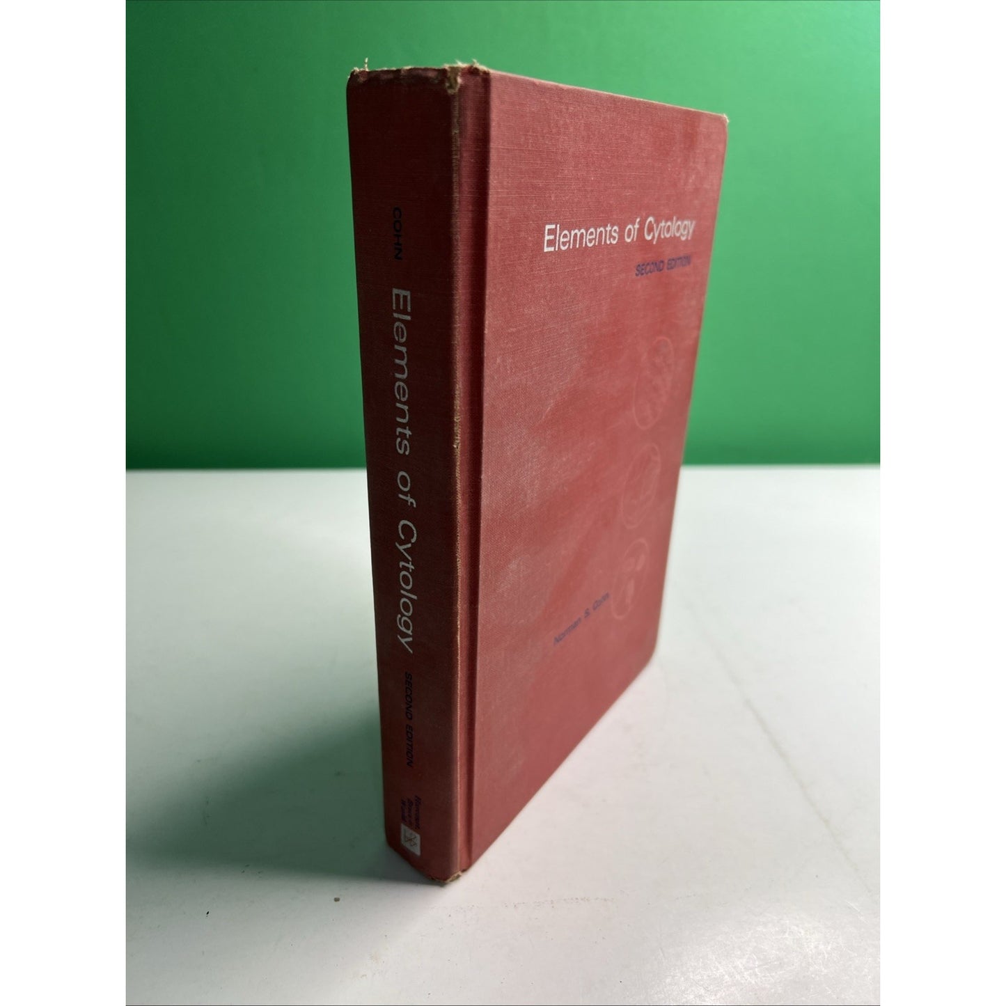 Elements of Cytology by Norman S Cohn 1969 Second Edition HC Illustrated
