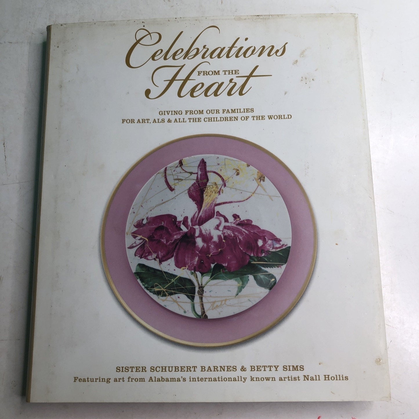 Celebrations from the Heart SIGNED by Sister Schubert Barnes Betty Sims Cookbook