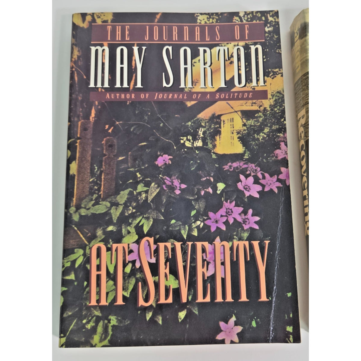 May Sarton Vintage Journal Set Recovering 1st Ed Hardcover + 2 Paperbacks