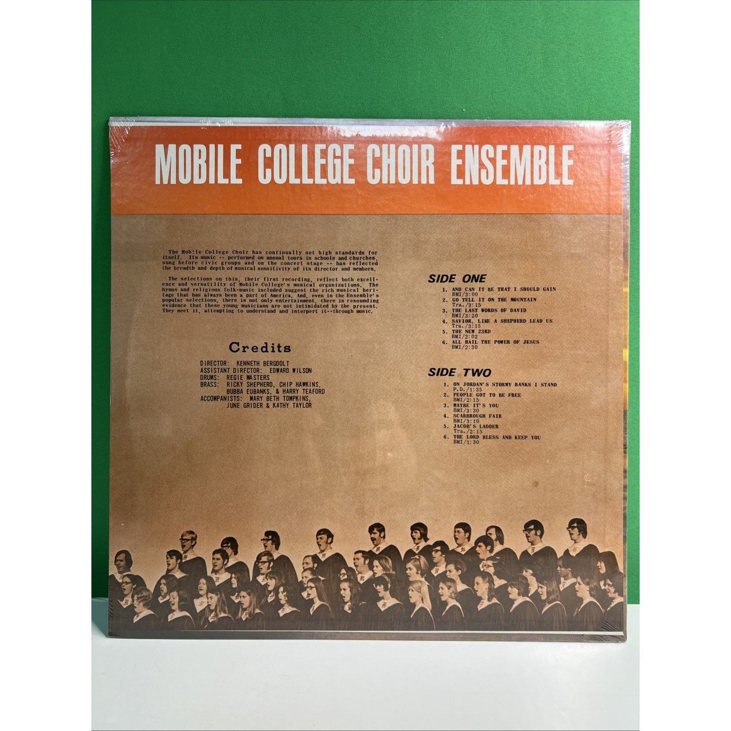 Vintage LP MOBILE COLLEGE CHOIR Album All Hail The Power Sealed NOS Gospel AL