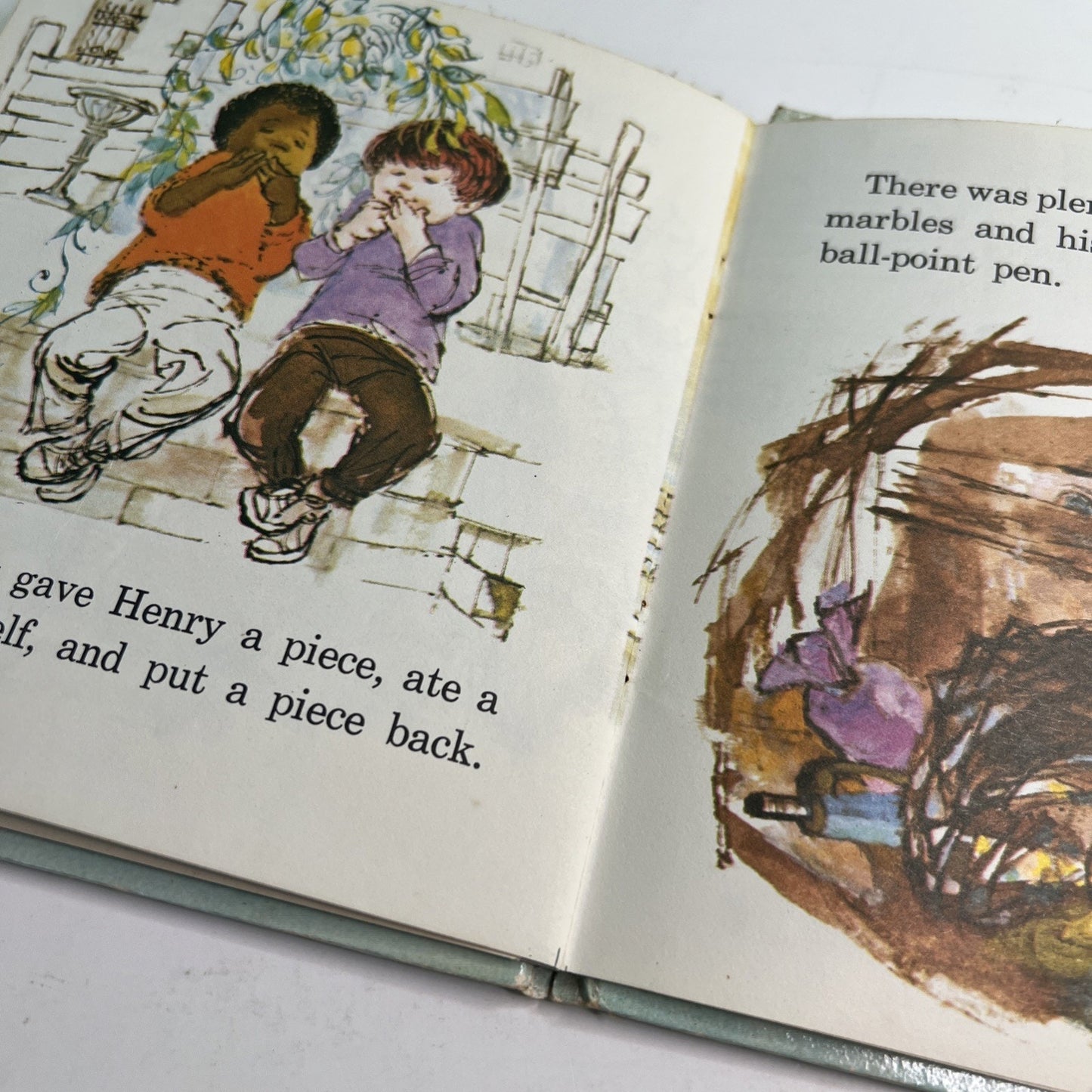 THE HIDING PLACE Vintage 1971 Whitman Tell A Tale Hardcover Children’s Book