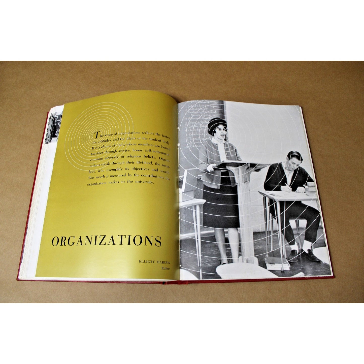 1964 University of Alabama Corolla Yearbook, Bear Bryant, Joe Namath