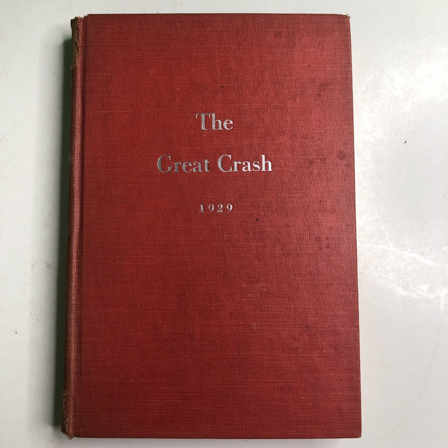 The Great Crash 1929 by John Kenneth Galbraith 1st Edition No DJ Published 1955