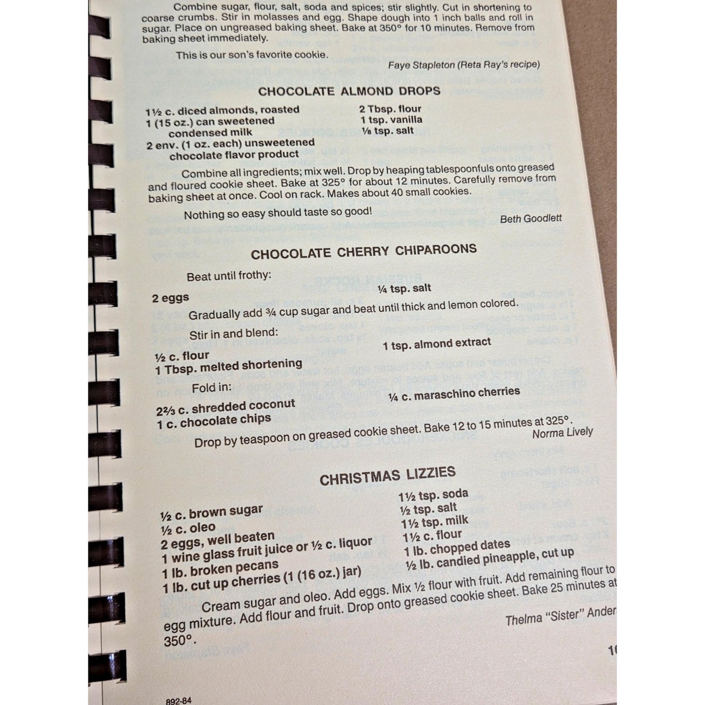 Vintage 1984 Burnt Offerings Texas Church Cookbook Methodist Bicentennial
