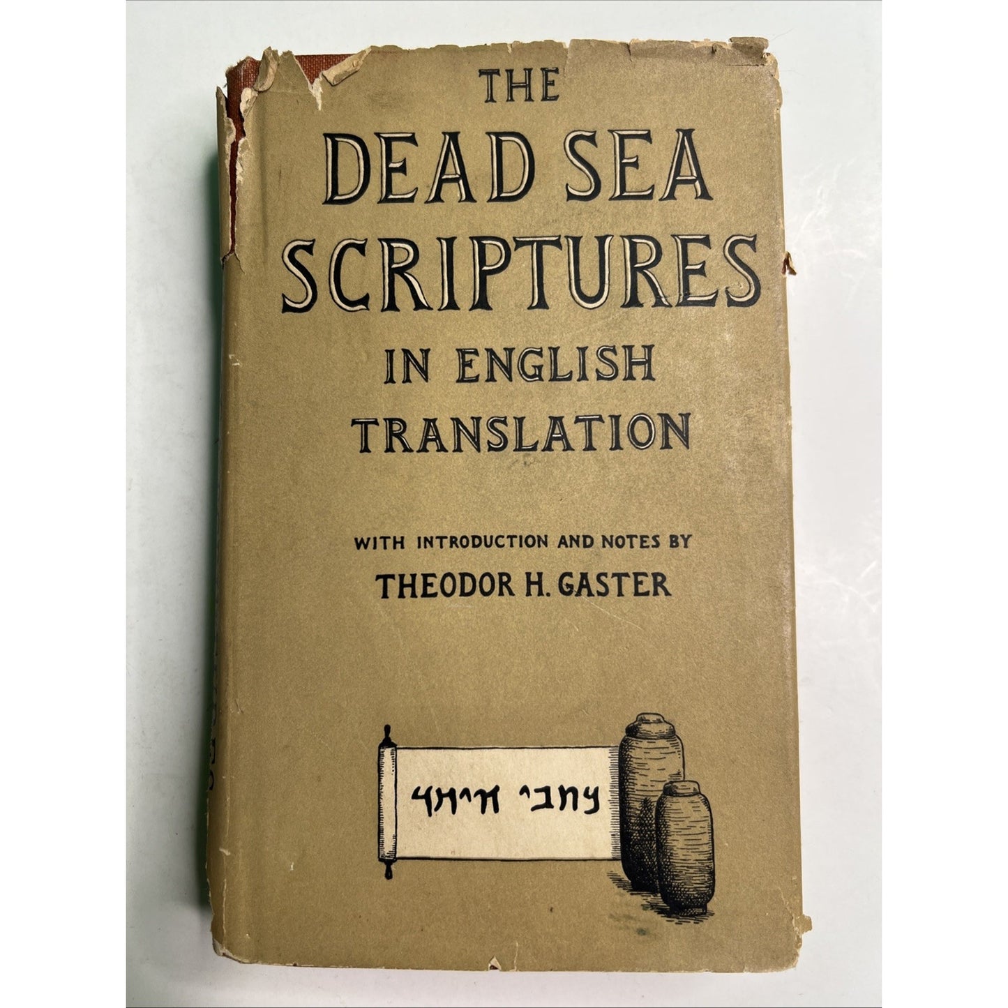 Theodor H. Gaster THE DEAD SEA SCRIPTURES IN ENGLISH 1956 1st Edition HC DJ