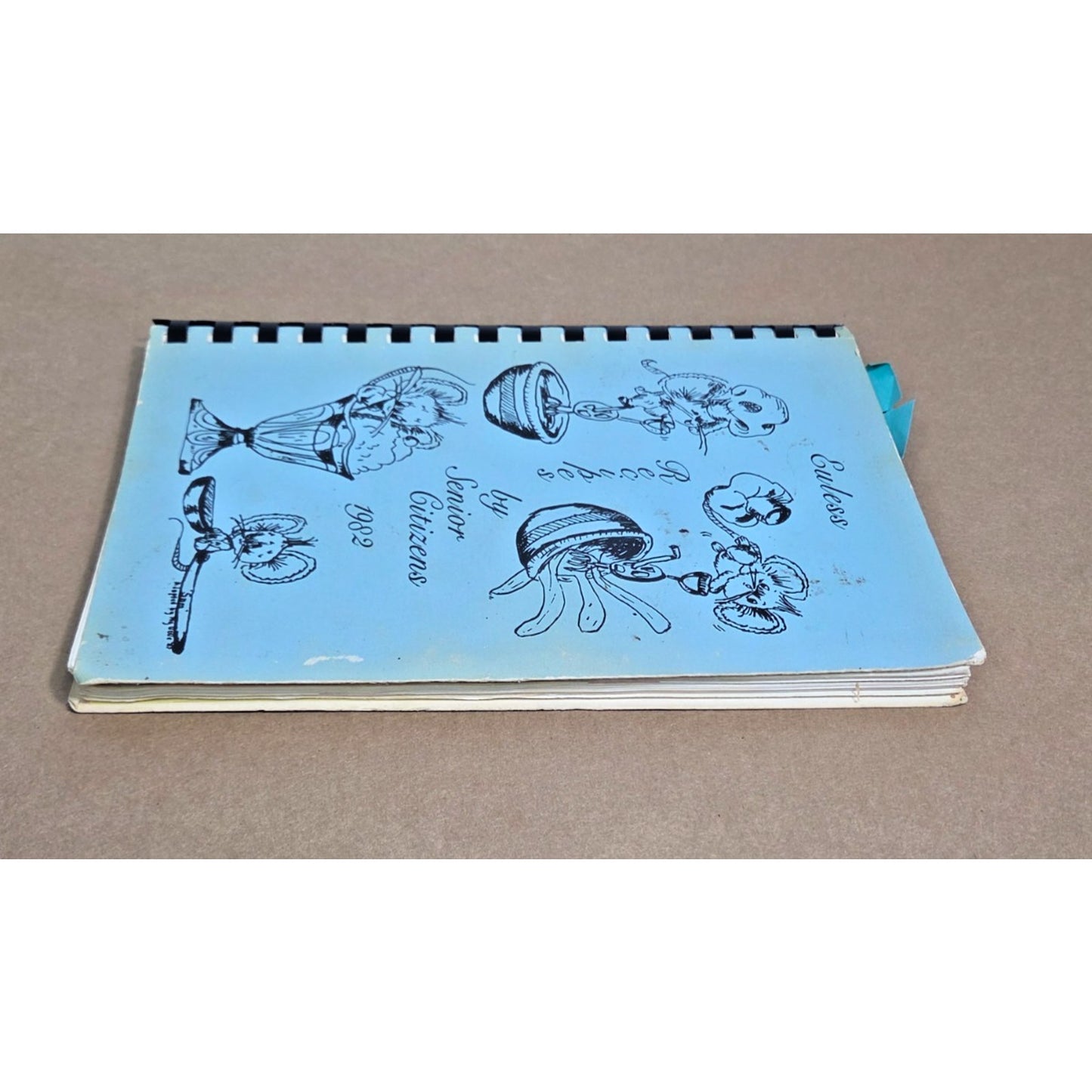 Vintage 1982 Euless Texas Community Cookbook - Local Senior Citizen Recipes
