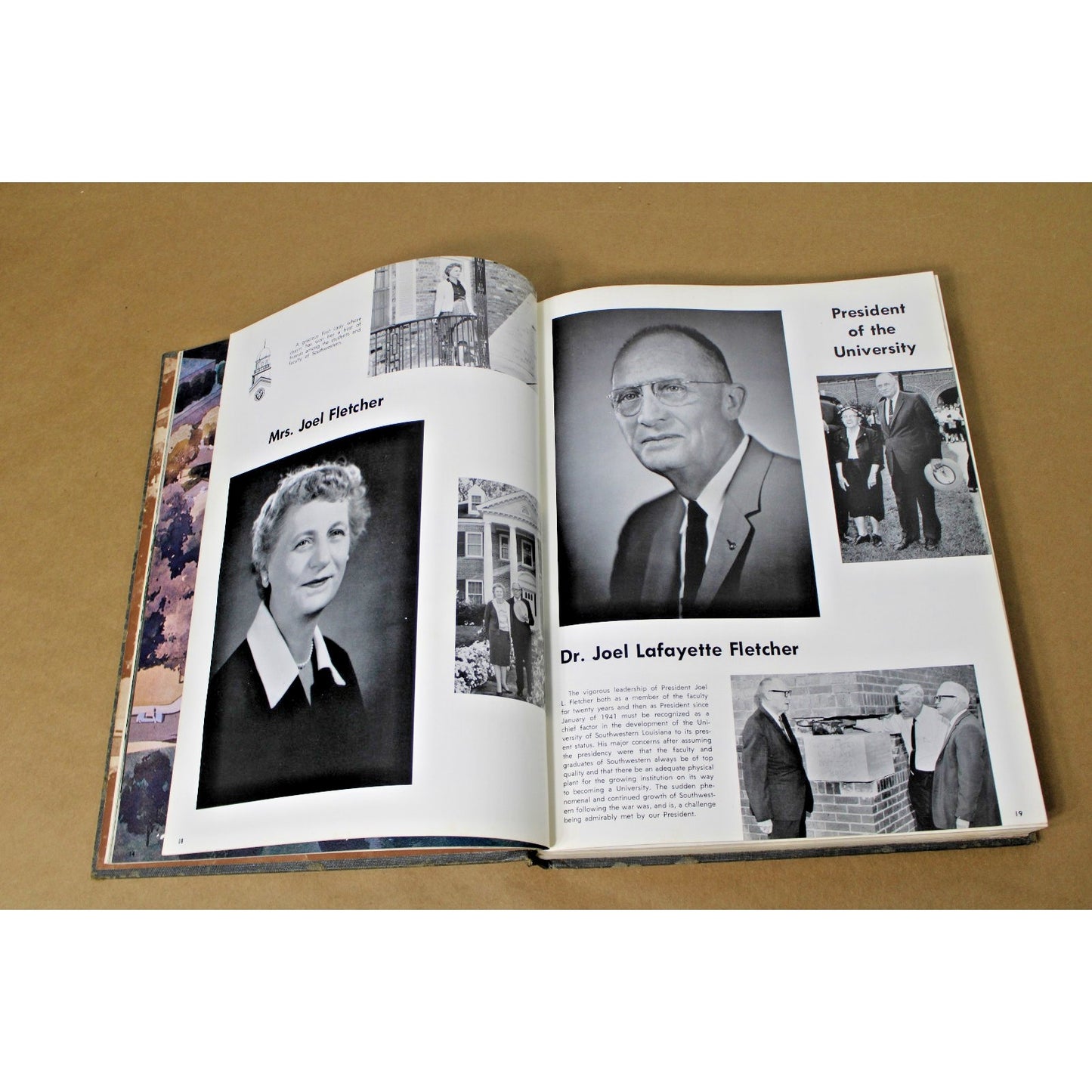 1964 University of Southwestern Louisiana "L'acadien" Vintage Yearbook