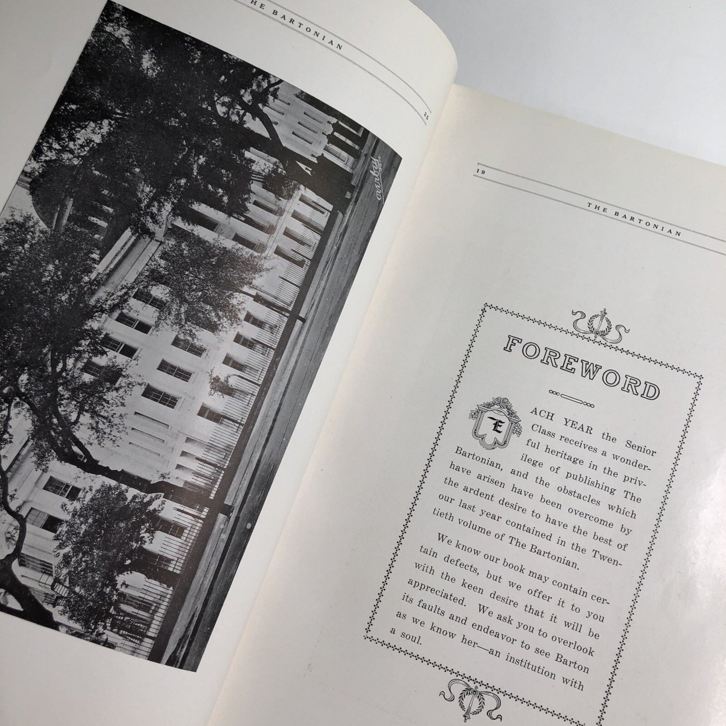 1925 BARTONIAN Yearbook Mobile High School Alabama Local History Barton Academy