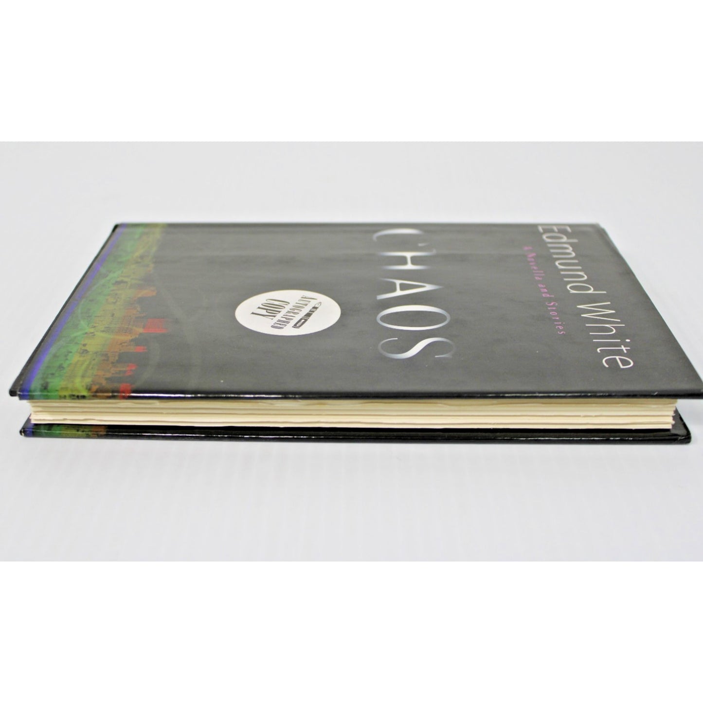 *Signed* Chaos: A Novella and Stories by Edmund White 2007, 1st Edition HC/ DJ