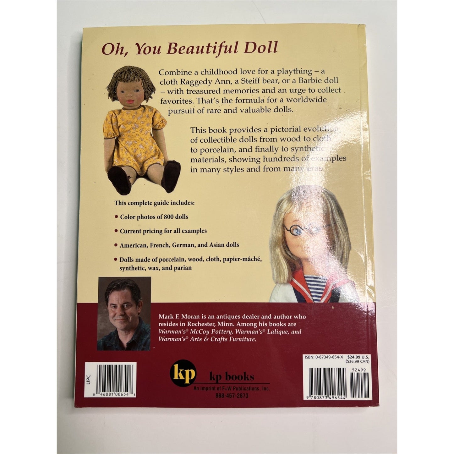 Warman's Dolls Antique to Modern Identification & Price Guide Mark F. Moran 2004
