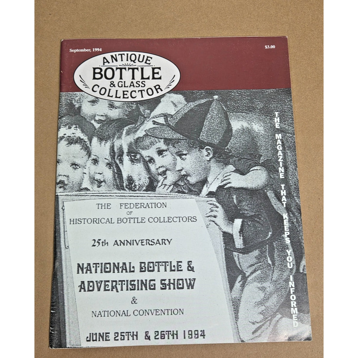 Vintage Antique Bottle & Glass Collector Magazine Lot 1984 1994 11 Issues