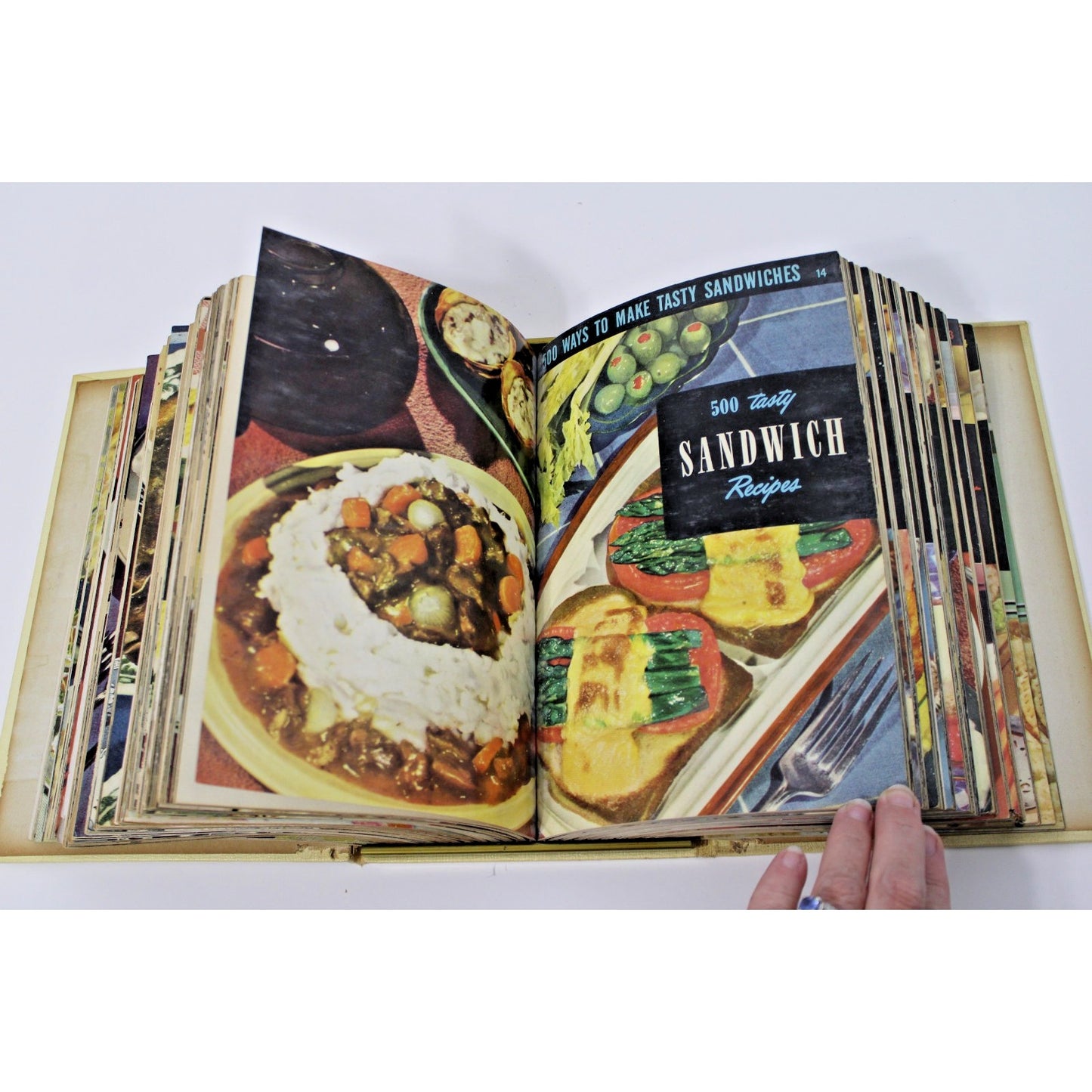 The Encyclopedia Of Cooking In 24 Volumes 1950’s Over 4,400 Recipes Pre-Owned