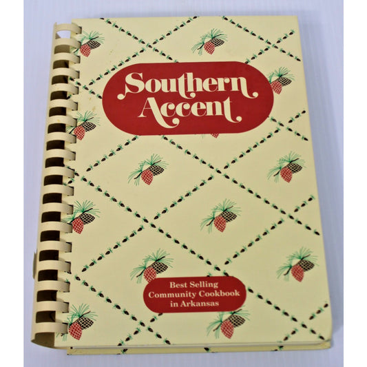 Southern Accent Community Cookbook, Junior League of Pine Bluff, Arkansas