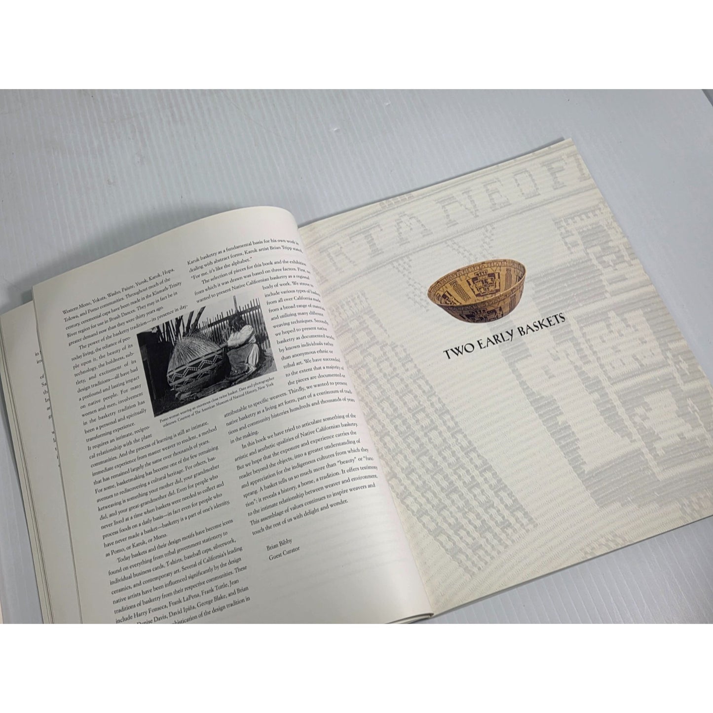 The Fine Art of California Indian Basketry- Brian Bibby 1996 Exhibition Catalog