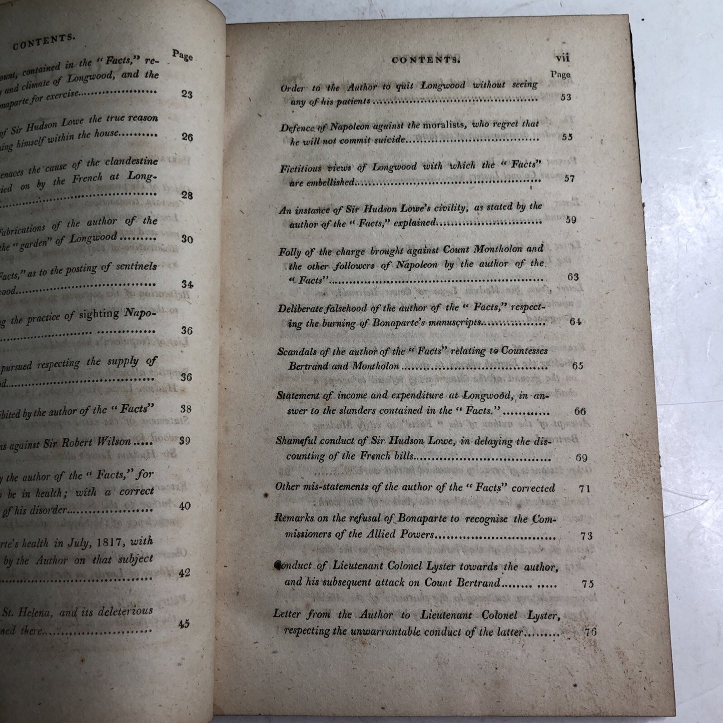 Exposition Transactions Napoleon St. Helena Barry E. O’Meara Sir Hudson Lowe