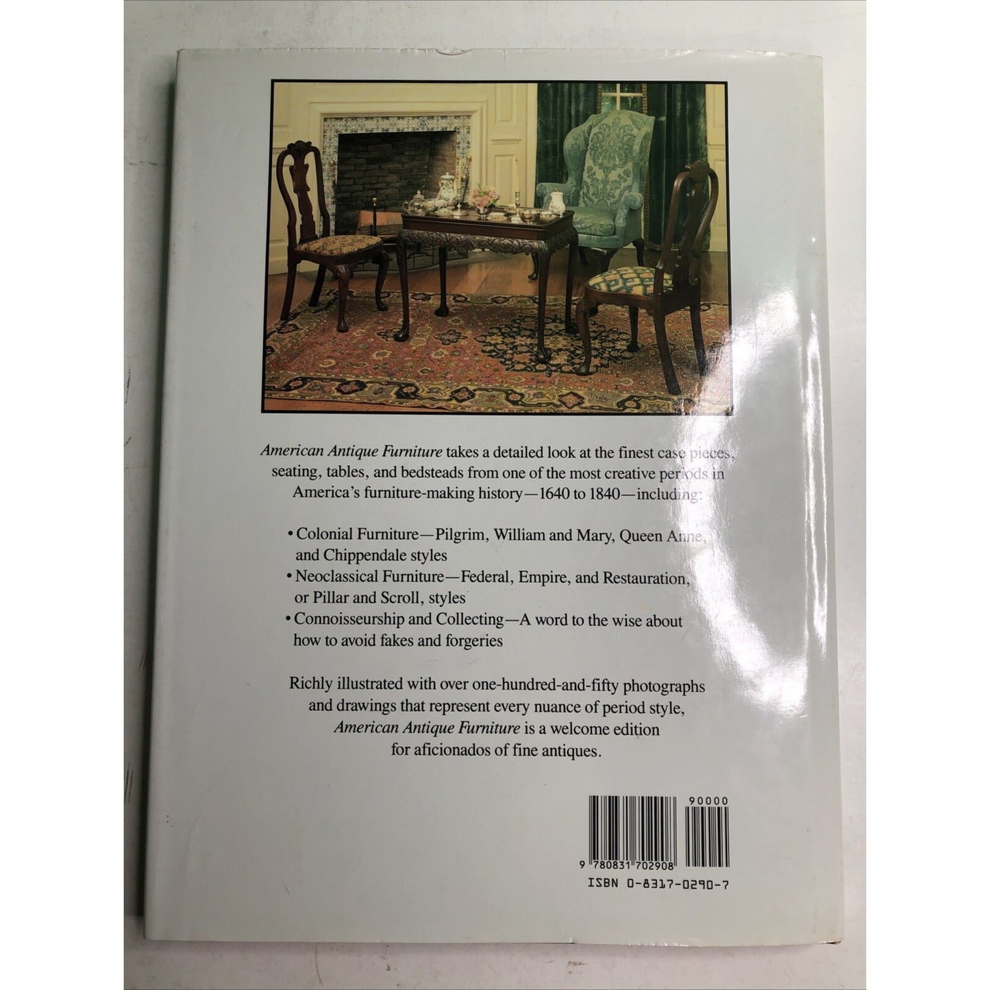 AMERICAN ANTIQUE FURNITURE STYLES AND ORIGINS Hardcover by P. Petraglia HC DJ