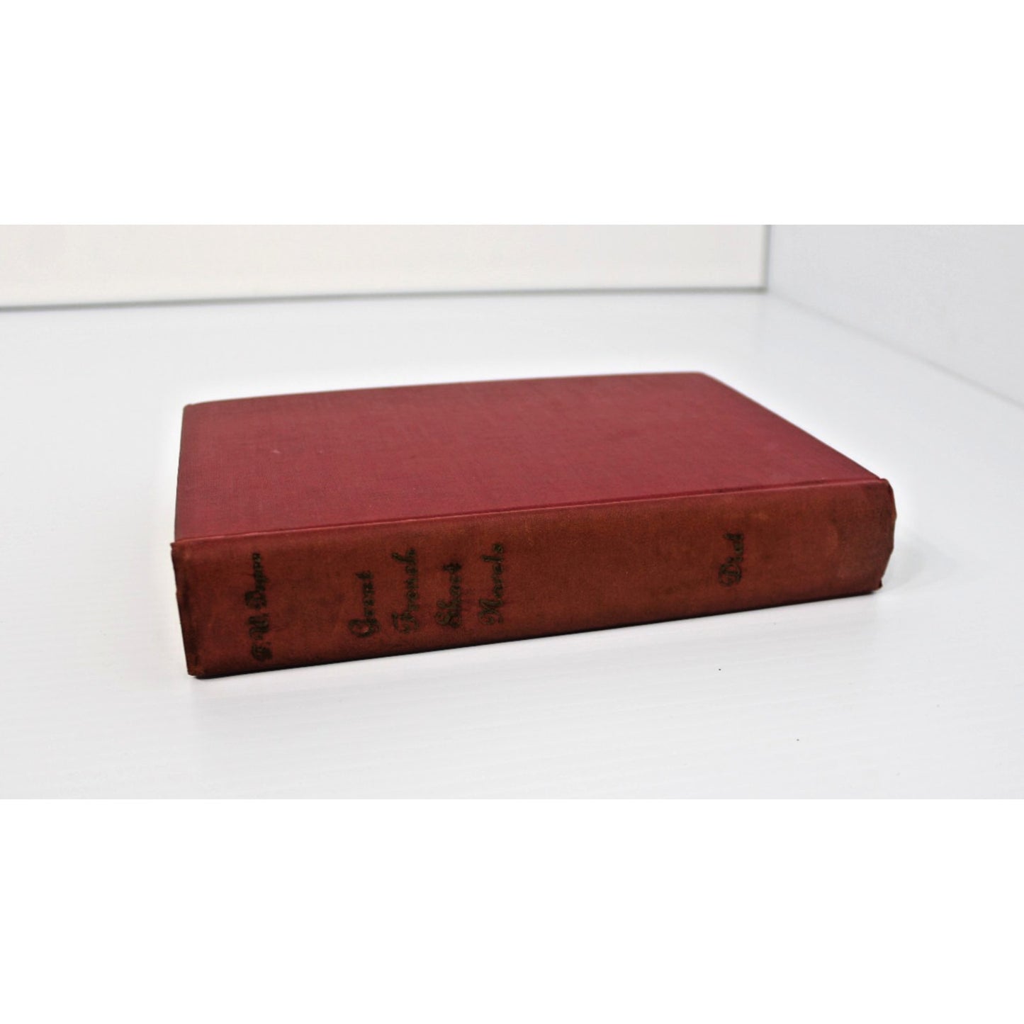 Great French Short Novels- Dial Permanent Library Book, 1952 De Balzac, Flaubert