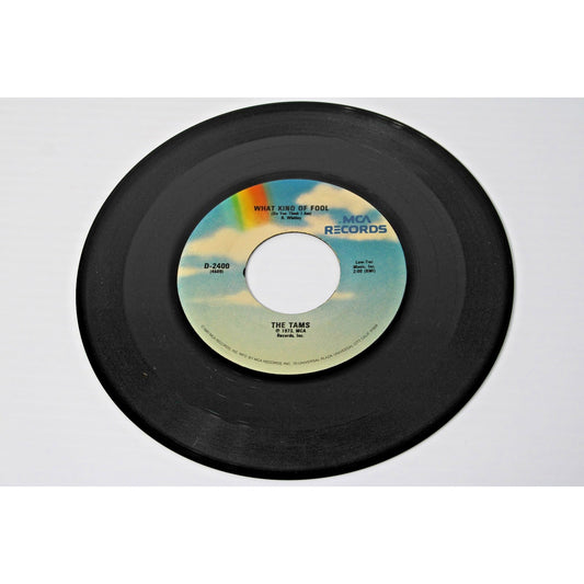 The Tams- Muscle Shoals FAME Studio 7" Southern Soul 45 RPM- What Kind Of Fool