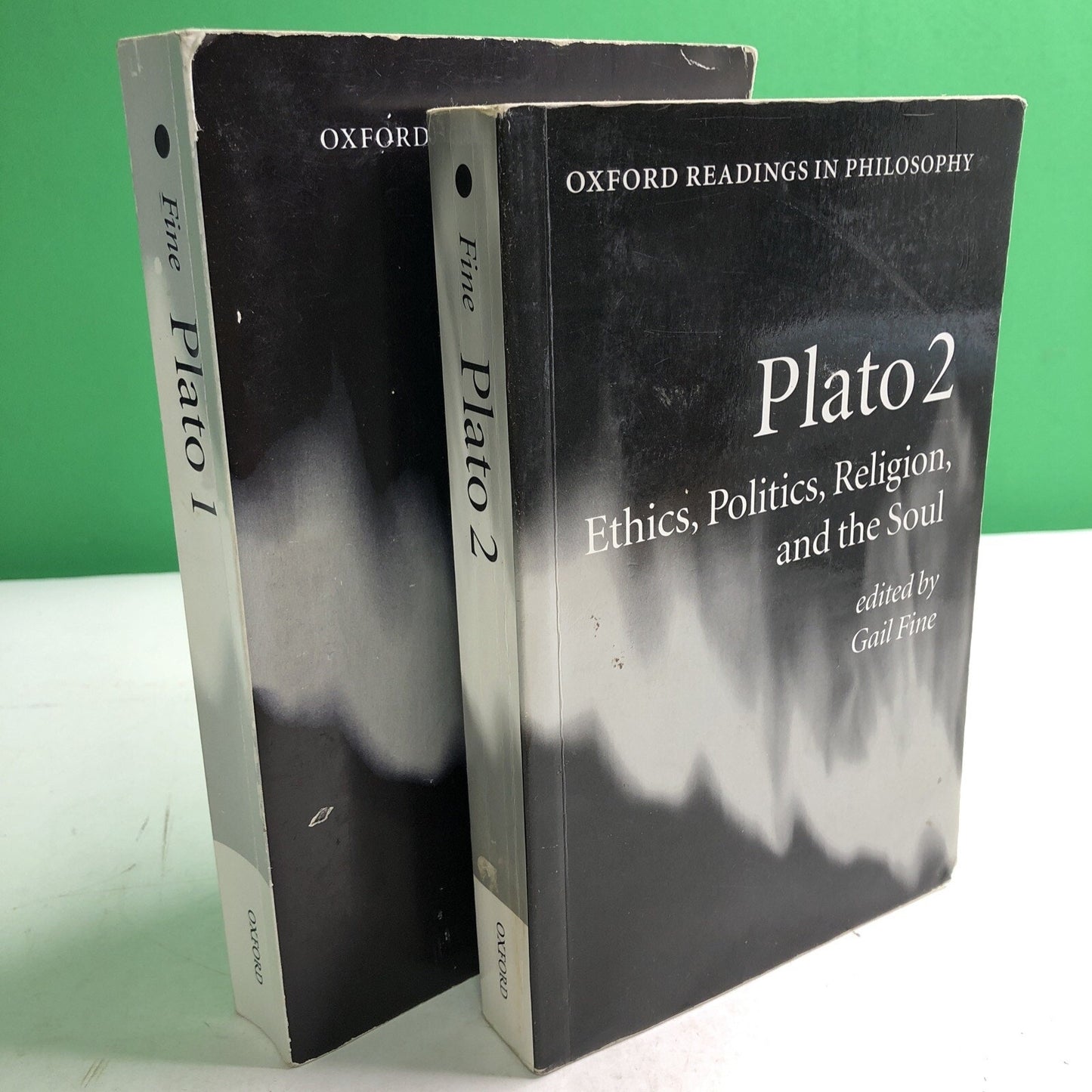 PLATO 1 & 2 by Gail Fine 1999 Oxford Philosophy Paperback
