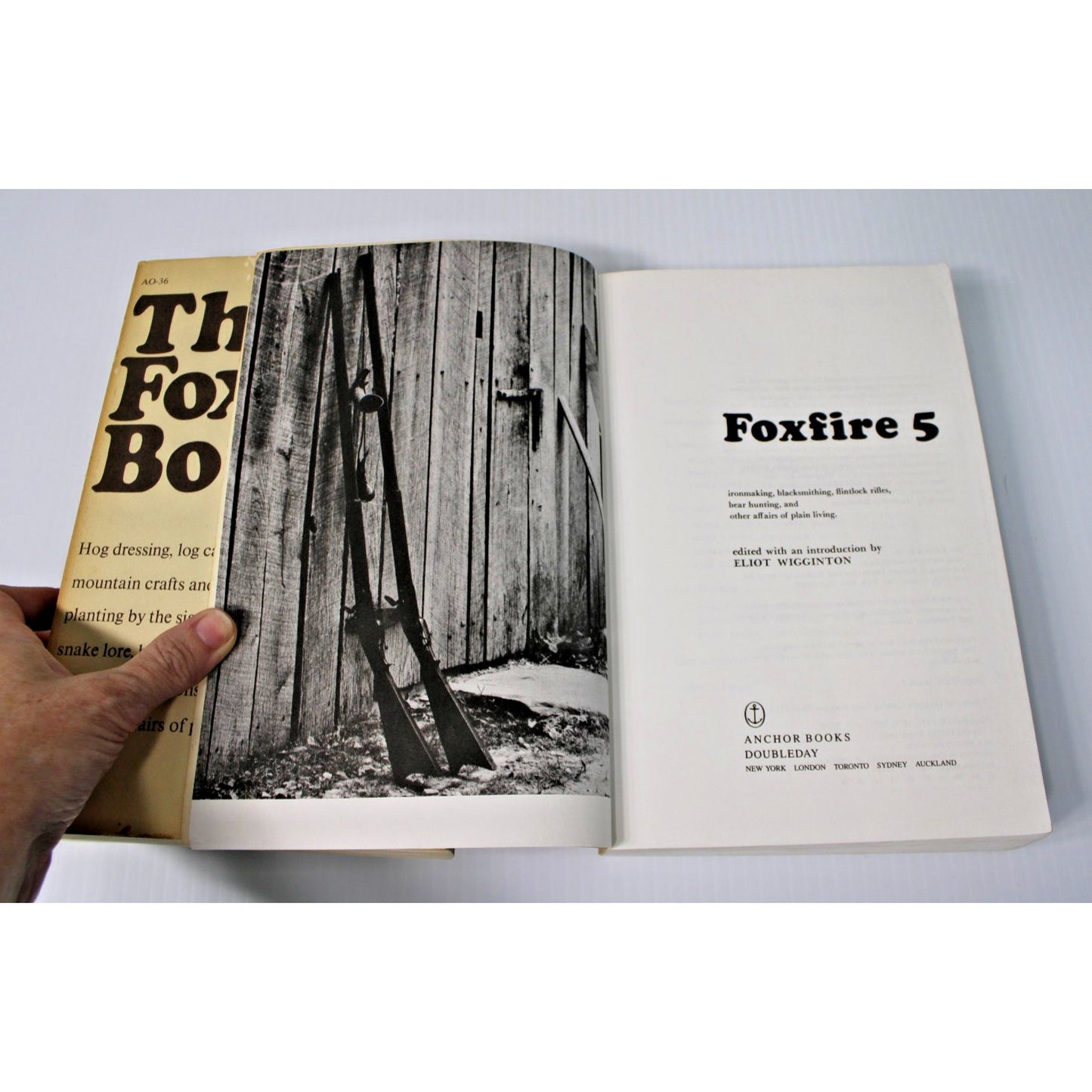 3 Vintage Survival Guides: Foxfire 1, 2, and 5, Appalachian Homestading History