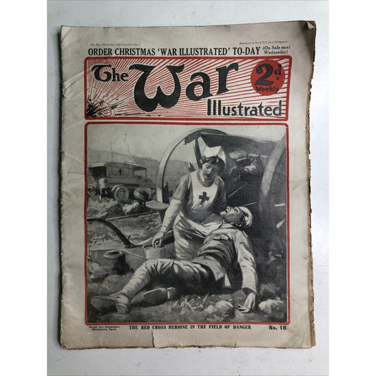 December 1914 The War Illustrated No. 18 WW1 Era Newspaper Periodical