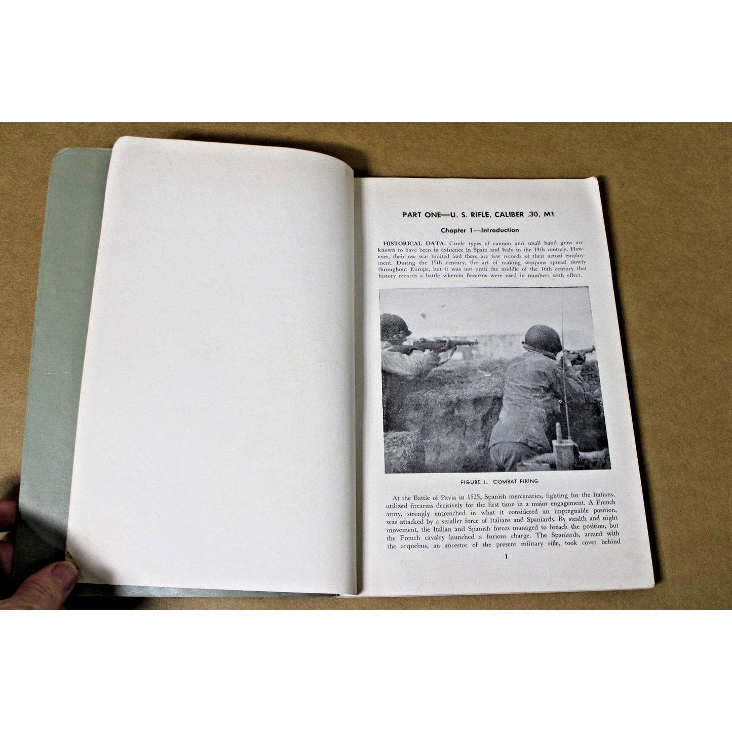 Vintage 1954 US Army ROTCM 145-30 Individual Weapons and Marksmanship