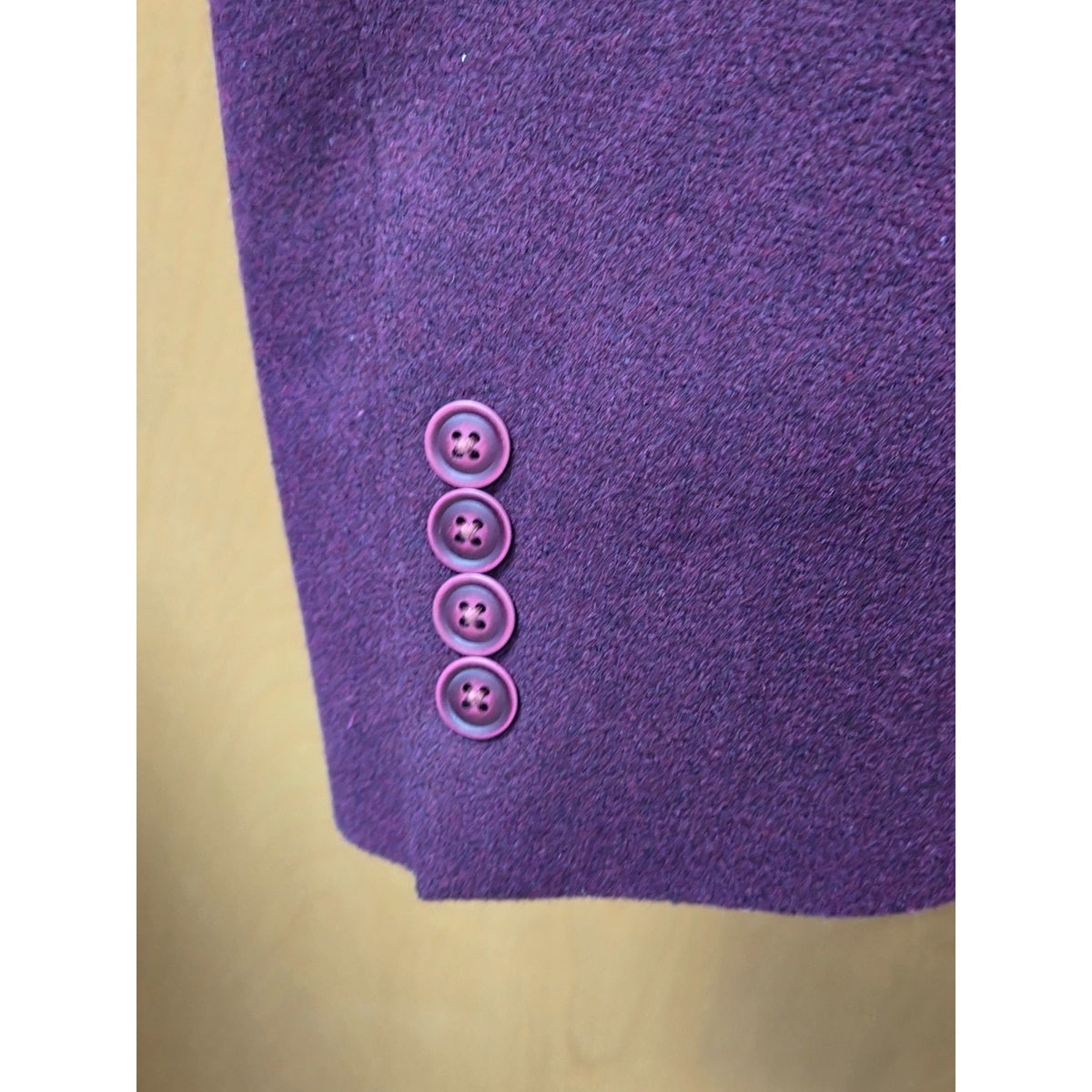 NWT Nautica Branford Sport Coat Blazer 48R Burgundy Purple Wool Blend Jacket