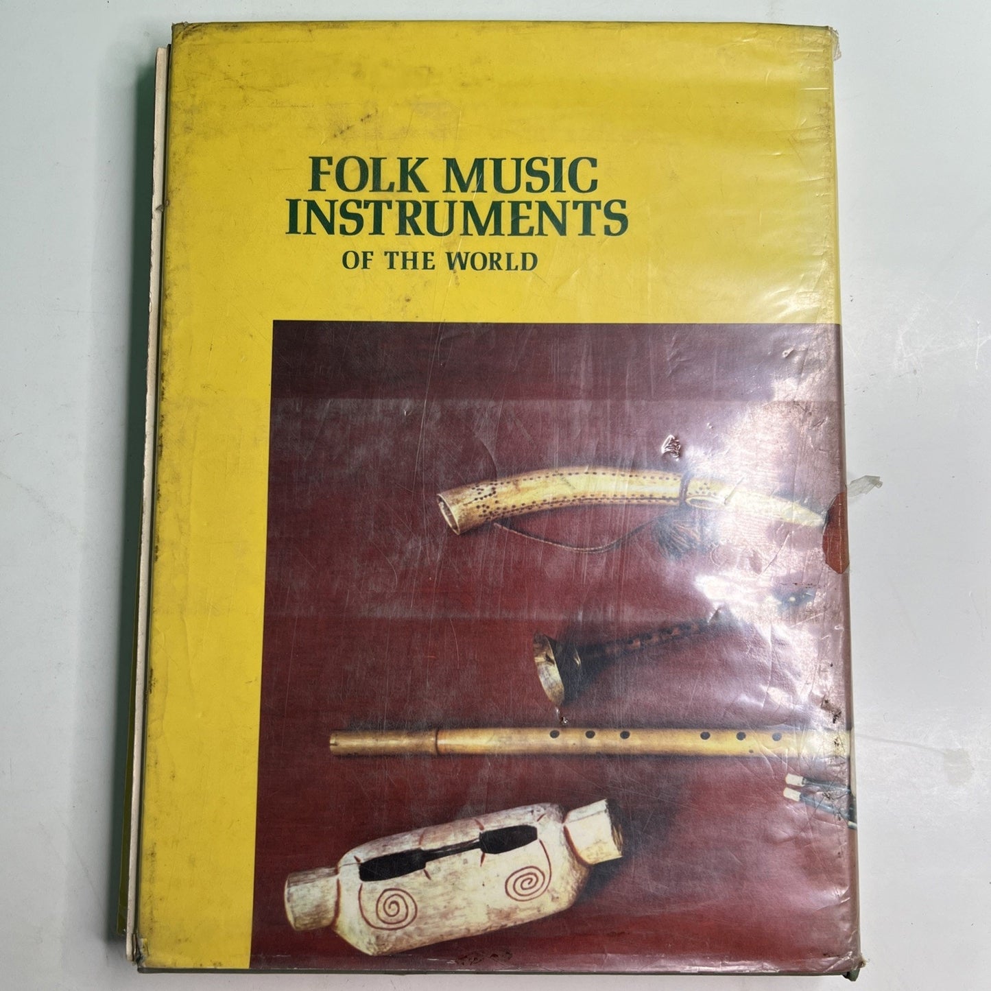FOLK MUSIC INSTRUMENTS OF THE WORLD BY A BUCHNER 1971 HC Ex Library