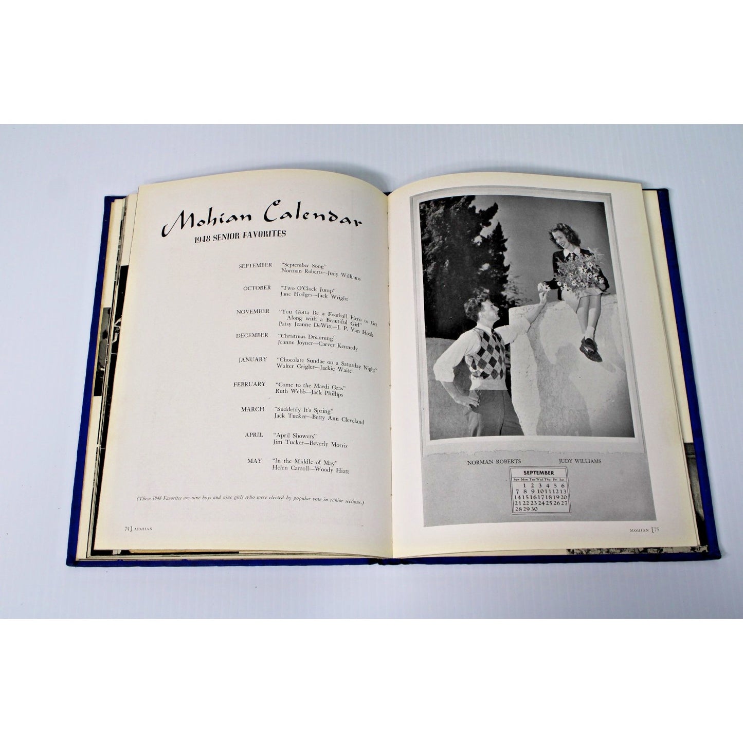 1948 Mohian Murphy High School Yearbook Mobile AL Alabama + Commencement Program