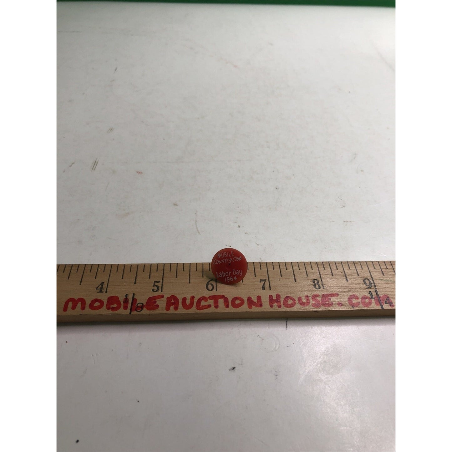 1964 GOLF BALL MARKER Mobile Alabama Country Club Labor Day Event